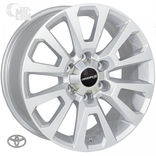 JH H578 7,5x18 6x139,7 ET25 DIA106,1 (silver)